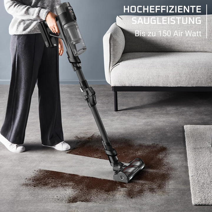 Rowenta X-Force Flex 12.60 Neo kabelloser Akku-Staubsauger, nur 1,6 kg als Handstaubsauger, 150 Air