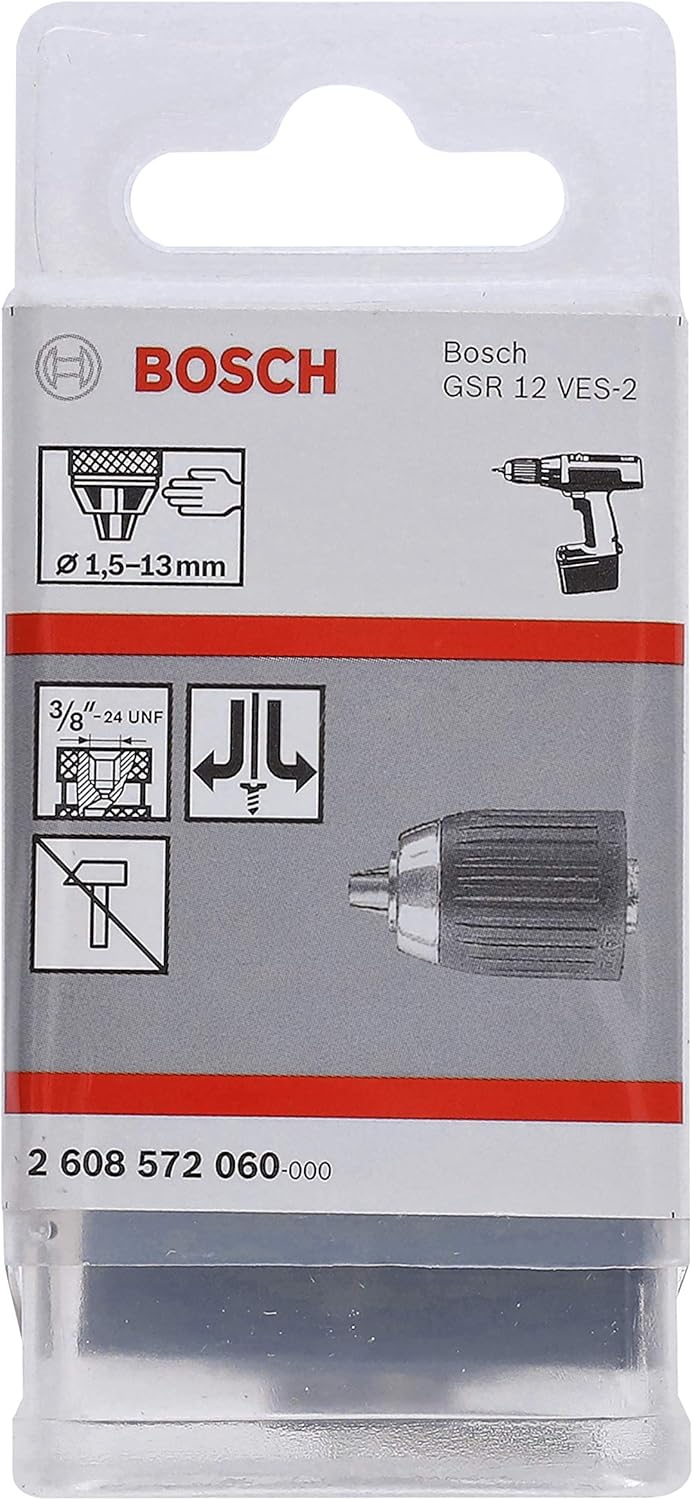 Bosch Accessories Bosch Professional Schnellspannbohrfutter (1 Hülse, Spannbereich 2 - 13 mm, Aufnah