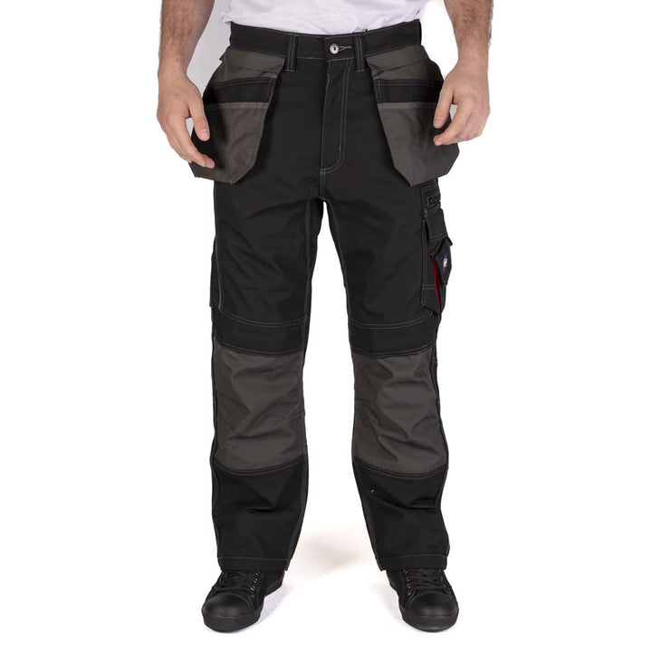 Lee Cooper LCPNT224 Cargo-Hose mit Holstertasche - Arbeitshose 32W / 33L Blau, 32W / 33L Blau