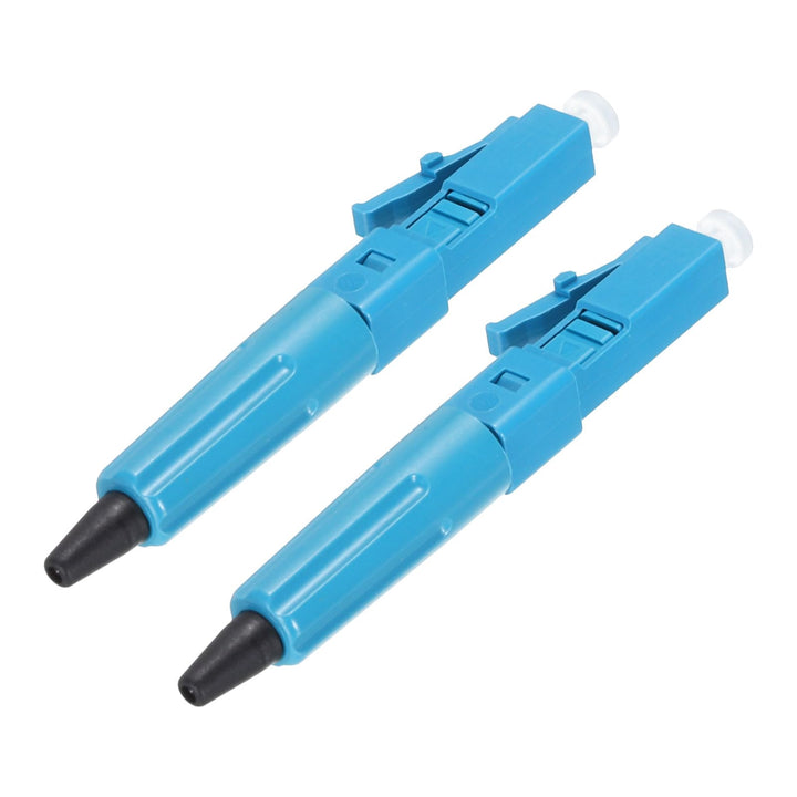QUARKZMAN Glasfaser-Schnellverbinder-Adapter, LC/UPC Glasfaser-Montage-Anschluss Singlemode Schnelle