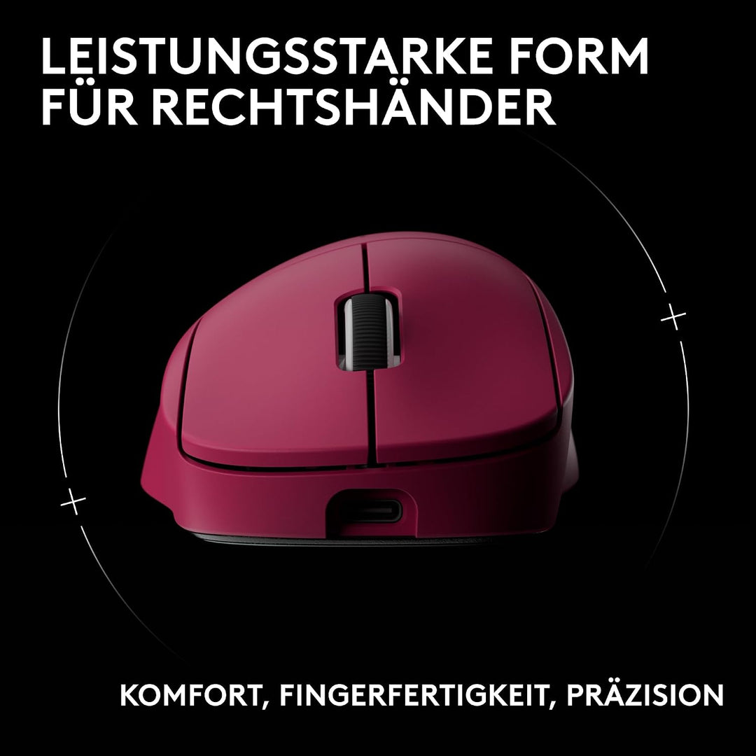 Logitech G PRO X SUPERLIGHT 2 DEX kabellose Gaming-Maus