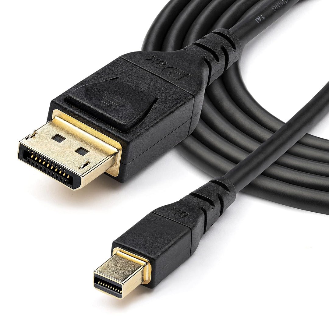 StarTech.com 1m VESA zertifiziertes Mini DisplayPort auf DisplayPort 1.4 Kabel - 8K 60Hz HBR3 HDR -