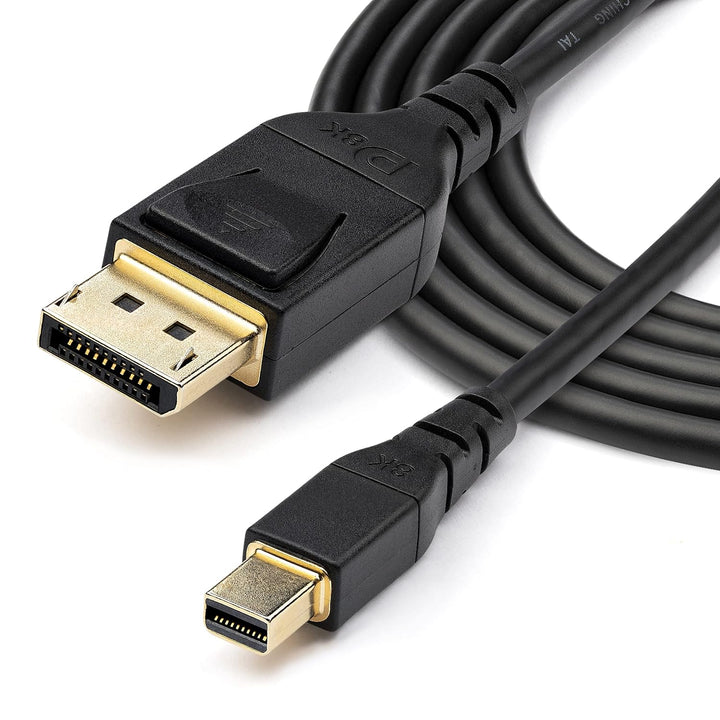 StarTech.com 1m VESA zertifiziertes Mini DisplayPort auf DisplayPort 1.4 Kabel - 8K 60Hz HBR3 HDR -