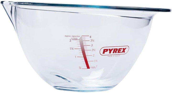 Pyrex 8021705 Jatte Expert Bowl Kapazität 4L2 – 8021705, Glas, transparent, 28 cm