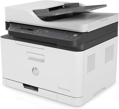 HP Color Laser 179fwg Multifunktions-Farblaserdrucker (Drucker, Scanner, Kopierer, Fax, WLAN, Airpri