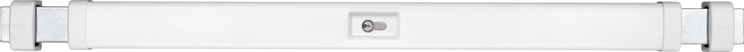 ABUS Panzerriegel PR2700 für Haus- und Wohnungstüren ohne Zylinder, weiss, 49099 Weiss-weiss ohne Zy