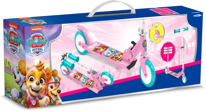 Zusammenklappbarer Roller PAW Patrol Pink