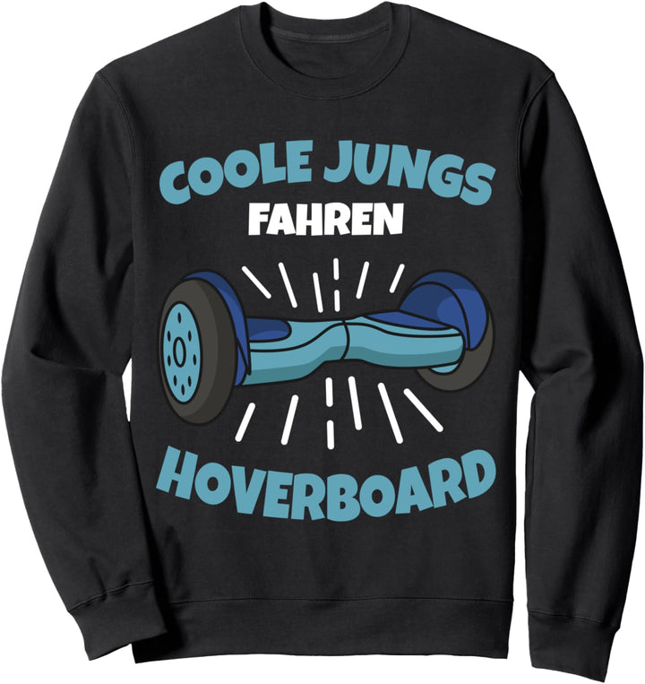 Coole Jungs fahren Hoverboard Jungen Kinder Sweatshirt