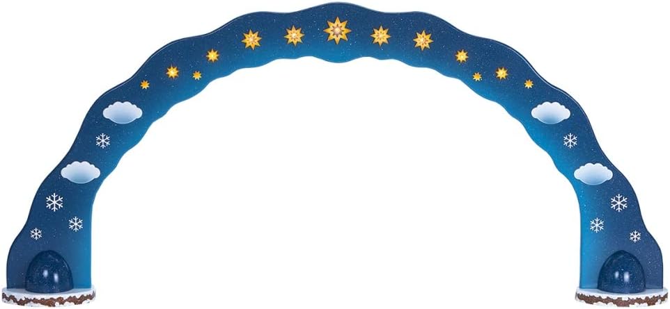 Hubrig Volkskunst Winterkinder Himmelsbogen - 110×50 cm