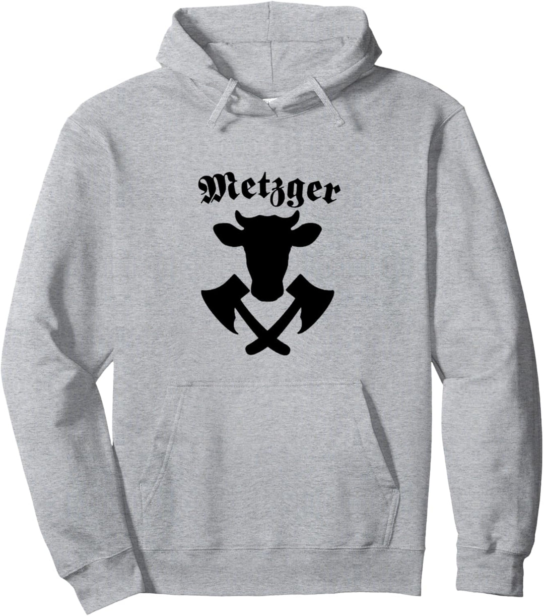 Zunftwappen Handwerker Metzger Symbol Fleischer Wappen Pullover Hoodie