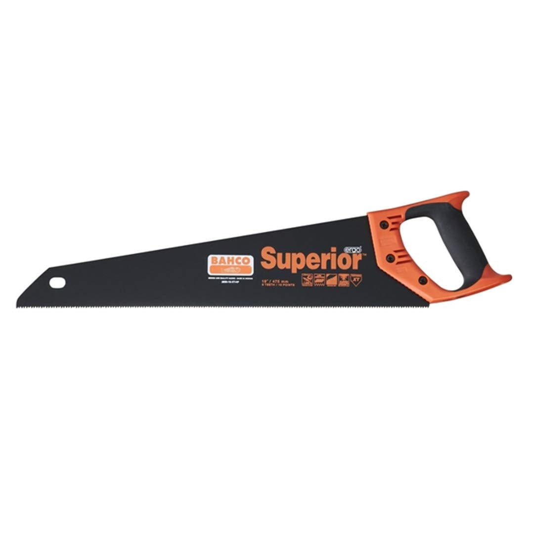 Bahco-ERGO™ Fuchsschwanz 550mm lang,9/10 pro Zoll, Typ SUPERIOR™ Handsägen 2600-22-XT-HP, 2600-22-XT