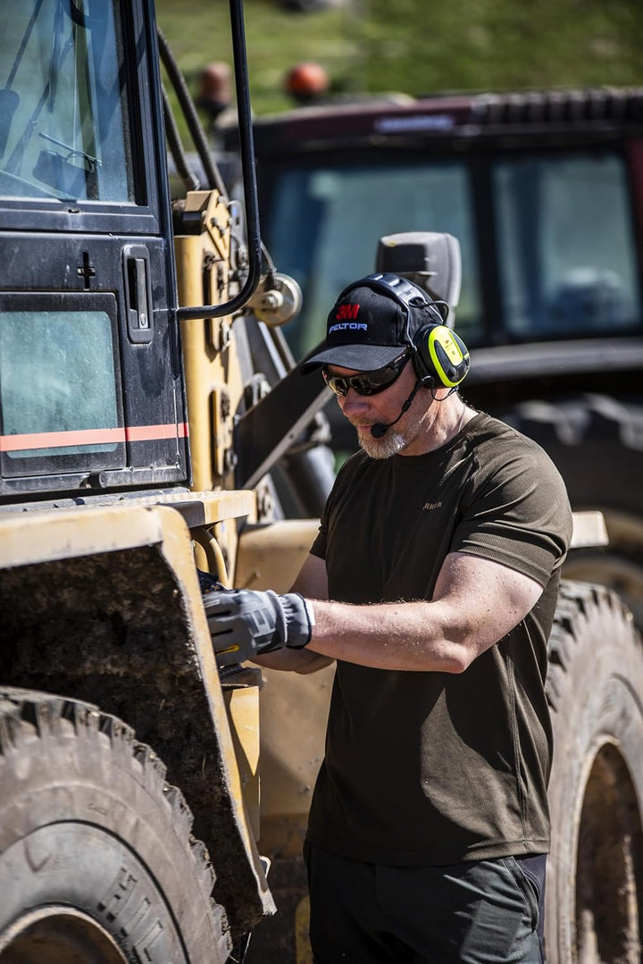 3M PELTOR WS ALERT X+ App, Leichtendes Gelb, Headset, Kopfband, Bluetooth, MRX21A3WS7, USB-C, 1 Stüc