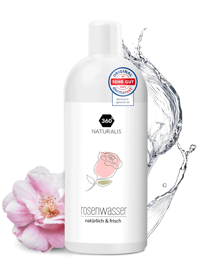 360Naturalis® Damaszener Rosenwasser - Natur - 500ml
