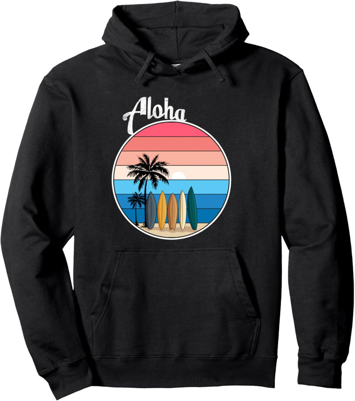 Hawaii Aloha Palme Hawaii Party Pullover Hoodie