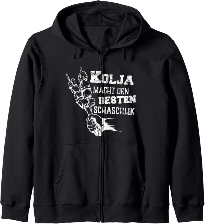 Sascha Schaschlik - Kolja macht den besten Schaschlik Kapuzenjacke