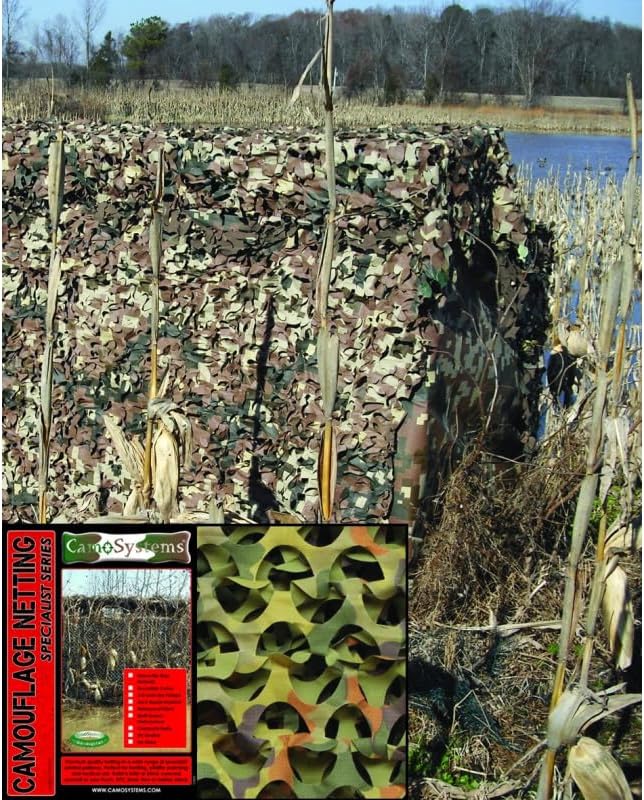 Mil-Tec Unisex – Erwachsene Basic Netzdecken, Flecktarn, One Size