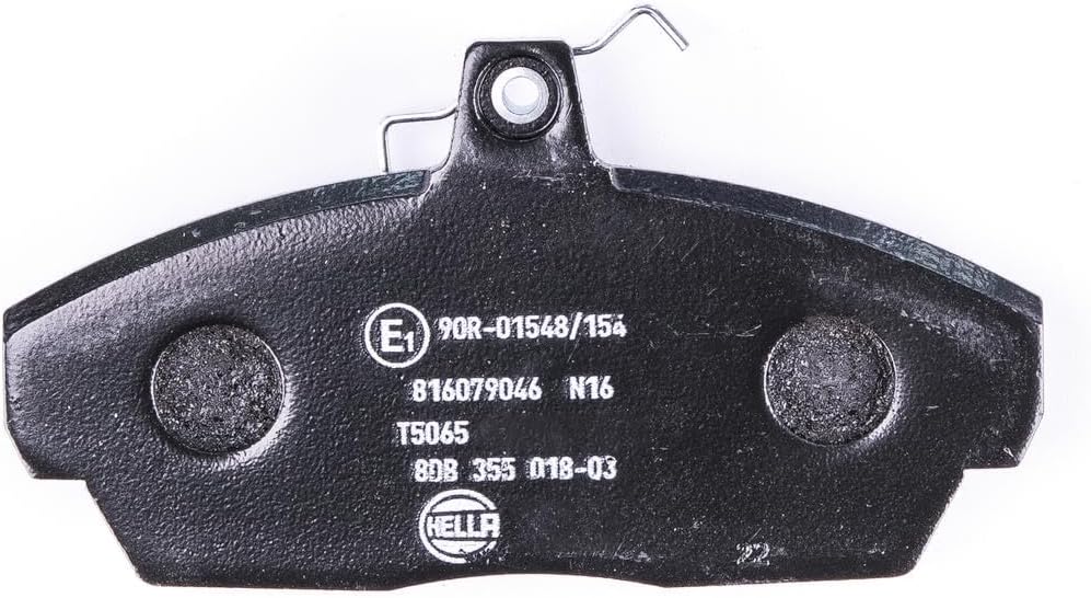 HELLA PAGID 8DB 355 018-031 Bremsbelagsatz - T5065 - Dicke/Stärke: 18mm - Bremssystem: Lucas - mit a