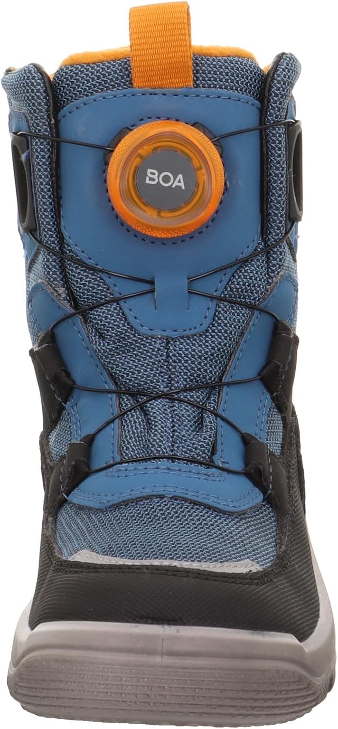 Superfit Jungen Mars Schneestiefel 27 EU Schmal Blau Orange 8000, 27 EU Schmal Blau Orange 8000