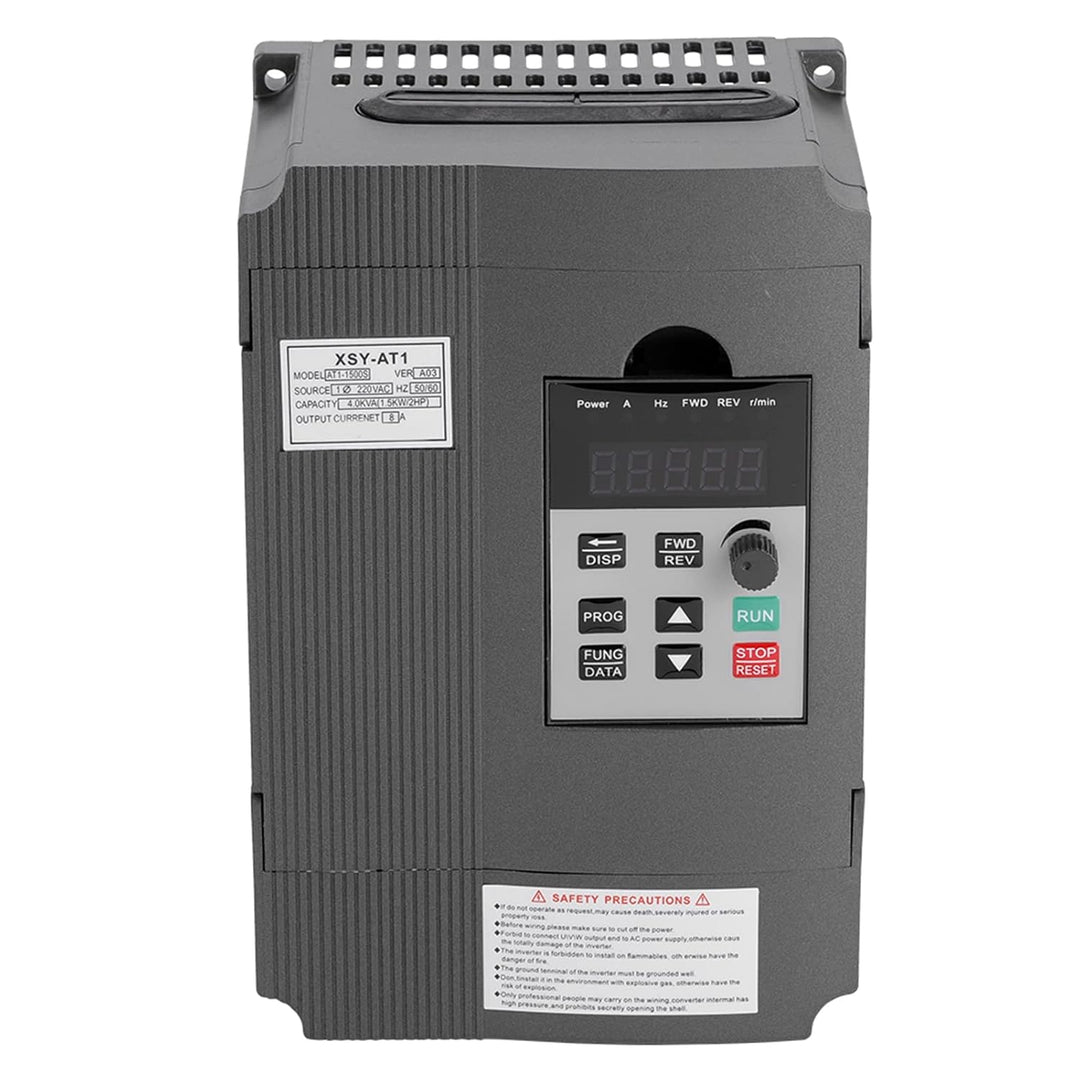 AC 220V 1.5 KW Frequenzumrichter, VFD Motor Inverter Konverter Einphasig Variable Frequenzantrieb Dr
