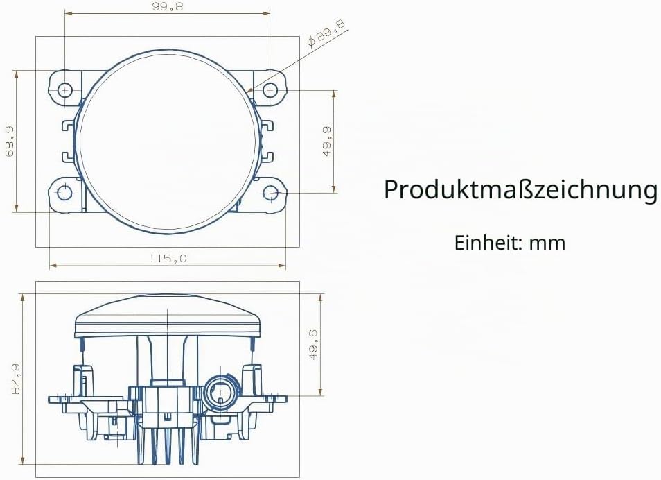 SIEMID Neue Generation LED Nebelscheinwerfer Paar für Hond.a Civic CR-V Fit CR-Z Insight Pilot Cross