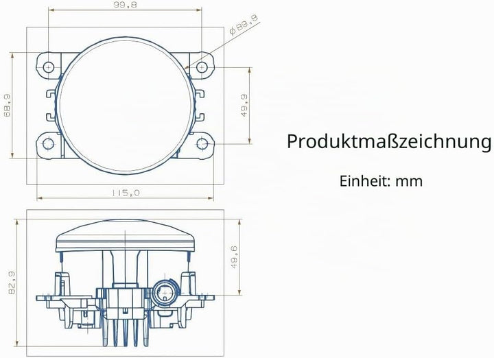 SIEMID Neue Generation LED Nebelscheinwerfer Paar für Hond.a Civic CR-V Fit CR-Z Insight Pilot Cross