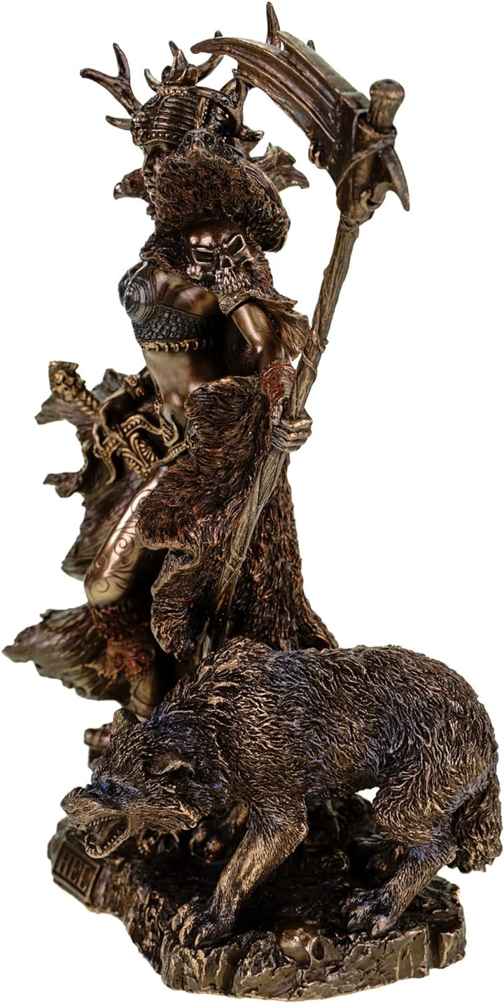 Veronese by Joh. Vogler GmbH Hel nordische Göttin der Unterwelt mit Sichel Sammelfigur Figur Freya T