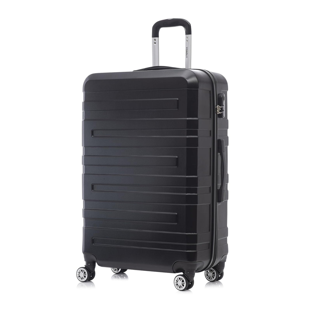 Reisekoffer Trolley, Rollkoffer Handgepäck Set, Travel Koffer Suitcase mit 4 Rollen 360°, Zahlenschl