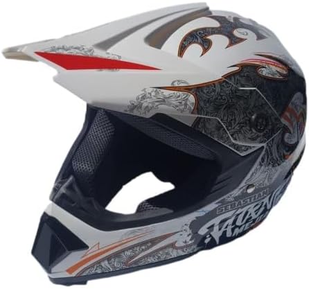 Kinder Crosshelm Mejia – Motorradhelm für Kinder, ABS-Schale, robuster Kinderhelm für Downhill, Quad