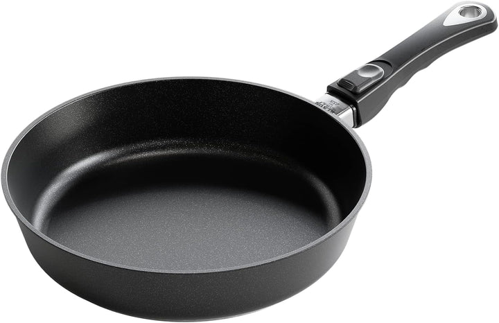 AMT Gastroguss Sonder-Edition Klaus grillt, hohe Ausführung, Ø 28 cm, 7 cm hoch, abnehmbarer Stiel,