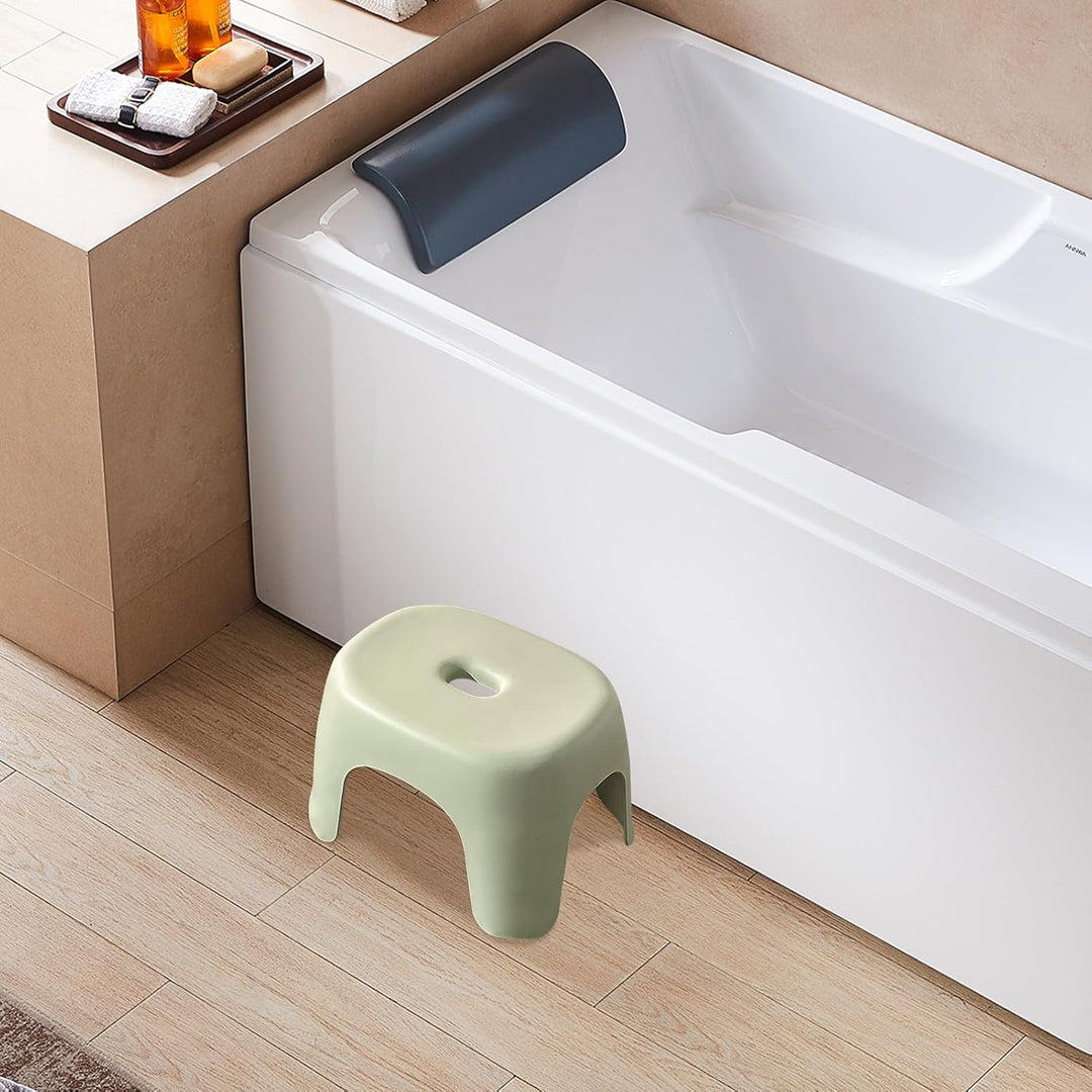 Fusshocker,Badezimmerhocker, Sofa-Fussstützenhocker, Multifunktionaler Hocker, tragbarer Hocker, Tri