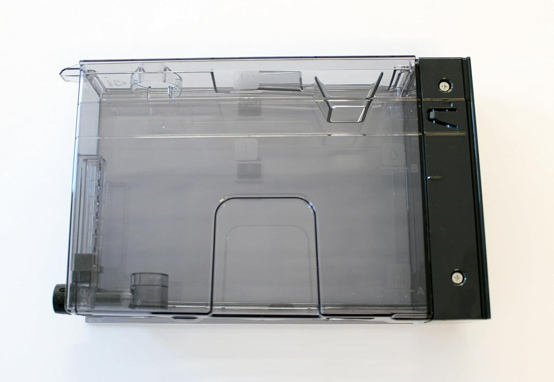 Wassertank Wasser-Behälter Speicher Ersatztank mit Griff schwarz/Passend für DeLonghi Kaffee-Vollaut