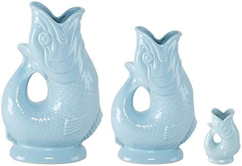 Gluggle Krug Neuheit Extra Large pastellblau XL (1er Pack) Pastellblau, XL (1er Pack) Pastellblau