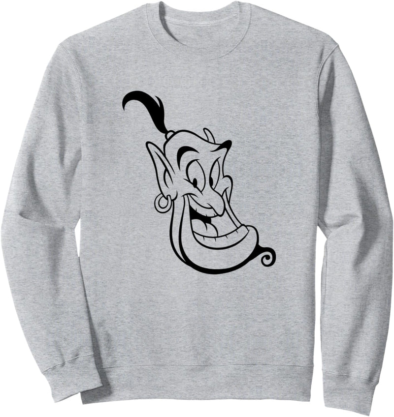 Disney Aladdin Genie Smiling Head Shot Portrait Sweatshirt