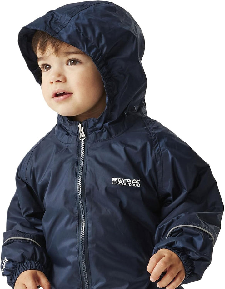 Regatta Unisex Kinder Splosh Iii Wasserdicht und Atmungsaktiv, Isoliert, Leicht, All-in-one Anzug (1