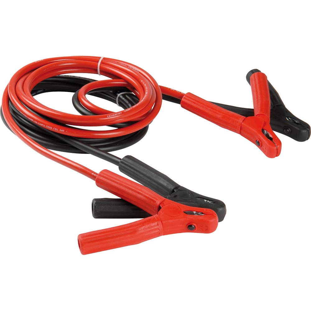 Herth+Buss 52289764 Starthilfekabel, 25 mm², 12-24 V, 350 A, Kupfer für Benzin-und Dieselmotoren, oh