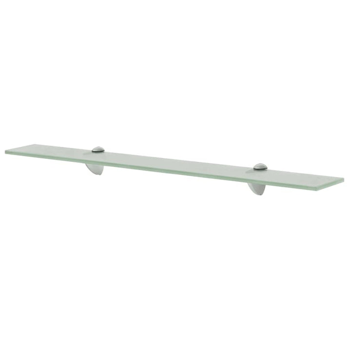 vidaXL Wand Regal Glasregal Glasboden Glasablage Badregal Mattiert 70x20 cm 8 mm Weiss 70 x 20 cm/1,