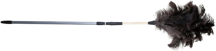 Redecker Staubwedel mit Straussenfedern, ausziehbarer Teleskopstiel