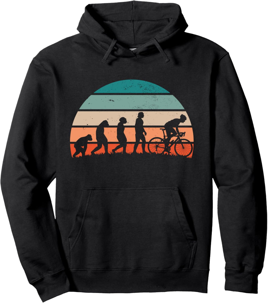 Lustiger Fahrradmotiv Spruch Fahrrad Radfahrer Rennradfahrer Pullover Hoodie