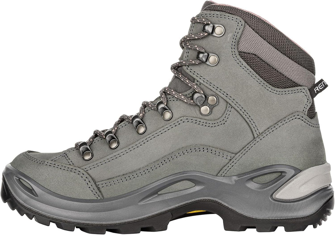 LOWA Renegade GTX MID Ws Damen Wanderstiefel Trekkingschuh Outdoor Goretex 320945 39 EU Graphit Rose
