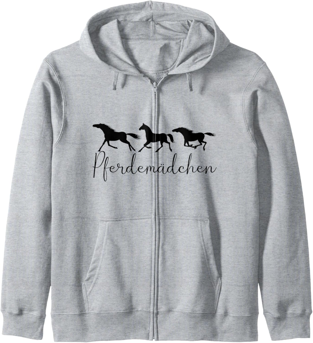 Poesie in Bewegung ist ein Mädchen mit Pferd Equestrian Kapuzenjacke