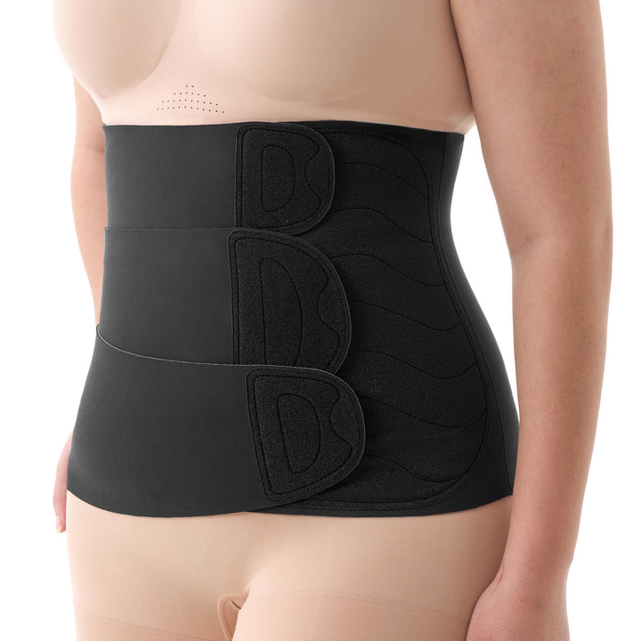 Momcozy Ergowrap Bauchgurt nach Geburt, 3D-Kompression & Rückenstütze für Kaiserschnitt-Rückbildung,