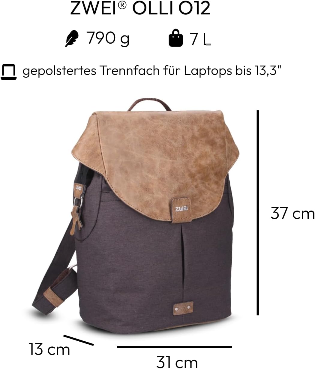 Zwei O12 Rucksack Night, Night