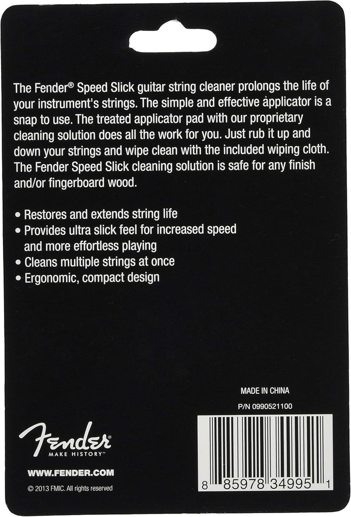 Fender Speed Slick Gitarrensaitenreiniger String-Reiniger, String-Reiniger