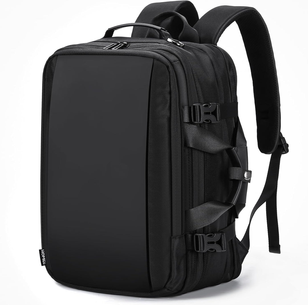 HOMIEE Rucksack für Reise, Kabine, gross, 40 l, Rucksack, Handgepäck, wasserdicht, erweiterbar, für