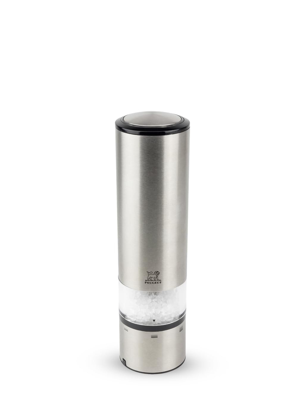 Peugeot Elis Sense Elektrische Salzmühle, Mahlgradeinstellung u'Select, LED-Licht, Höhe: 20 cm, Edel