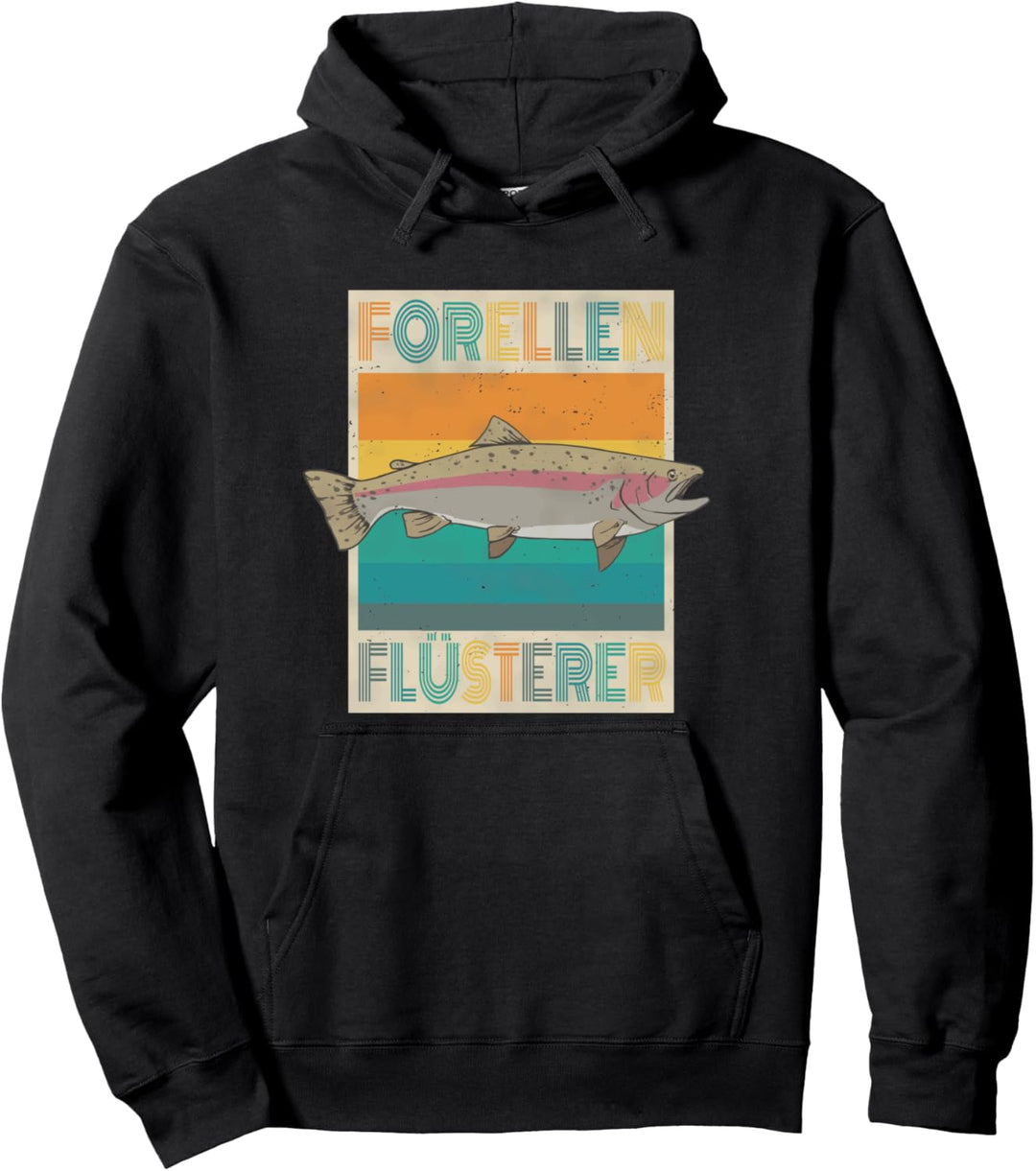 Forellen Flüsterer Das Raubfisch Angler Geschenk Pullover Hoodie