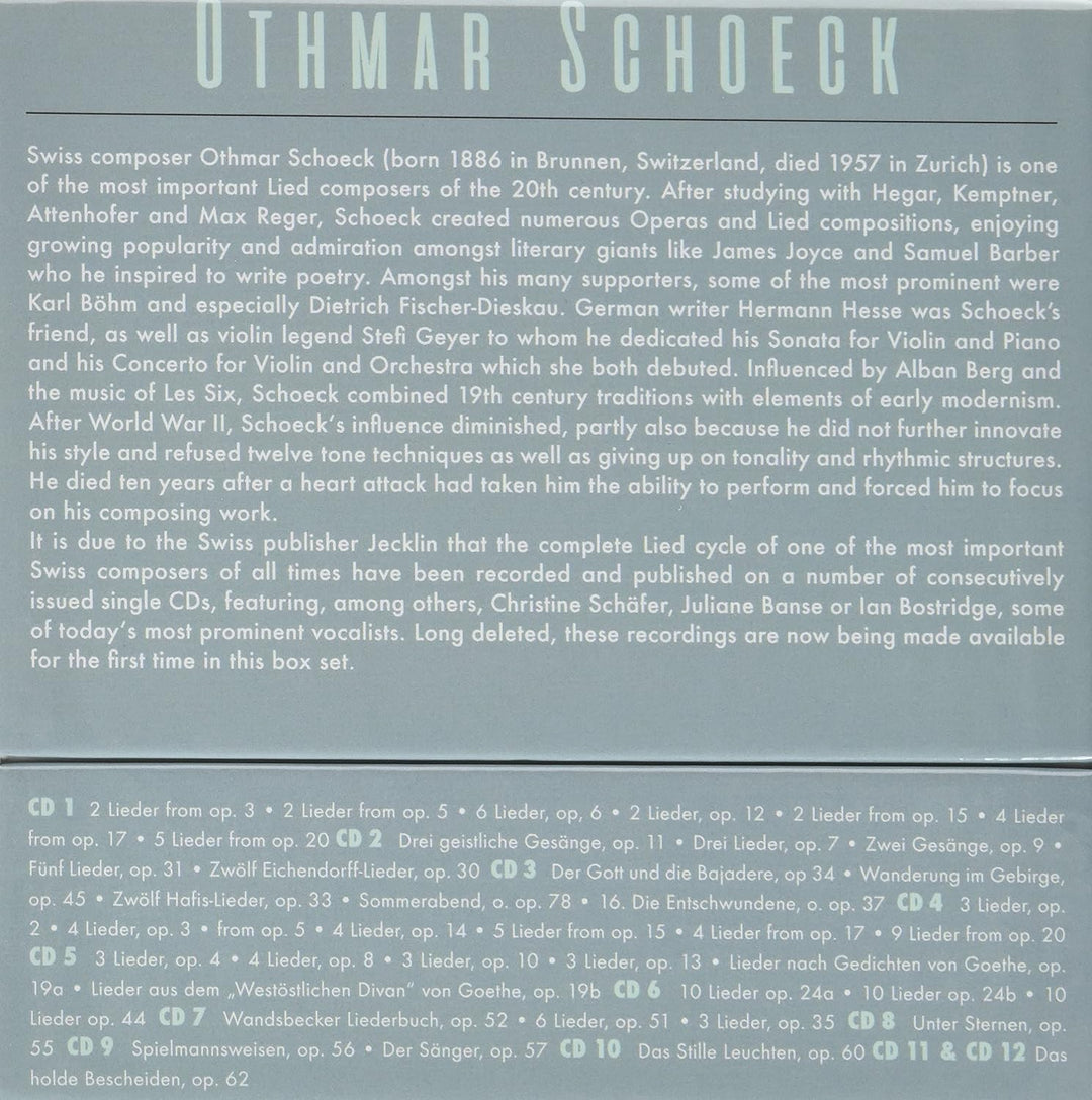 Lieder, Audio-CD