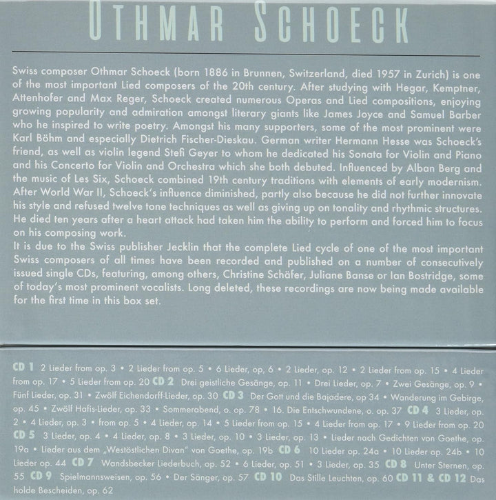 Lieder, Audio-CD