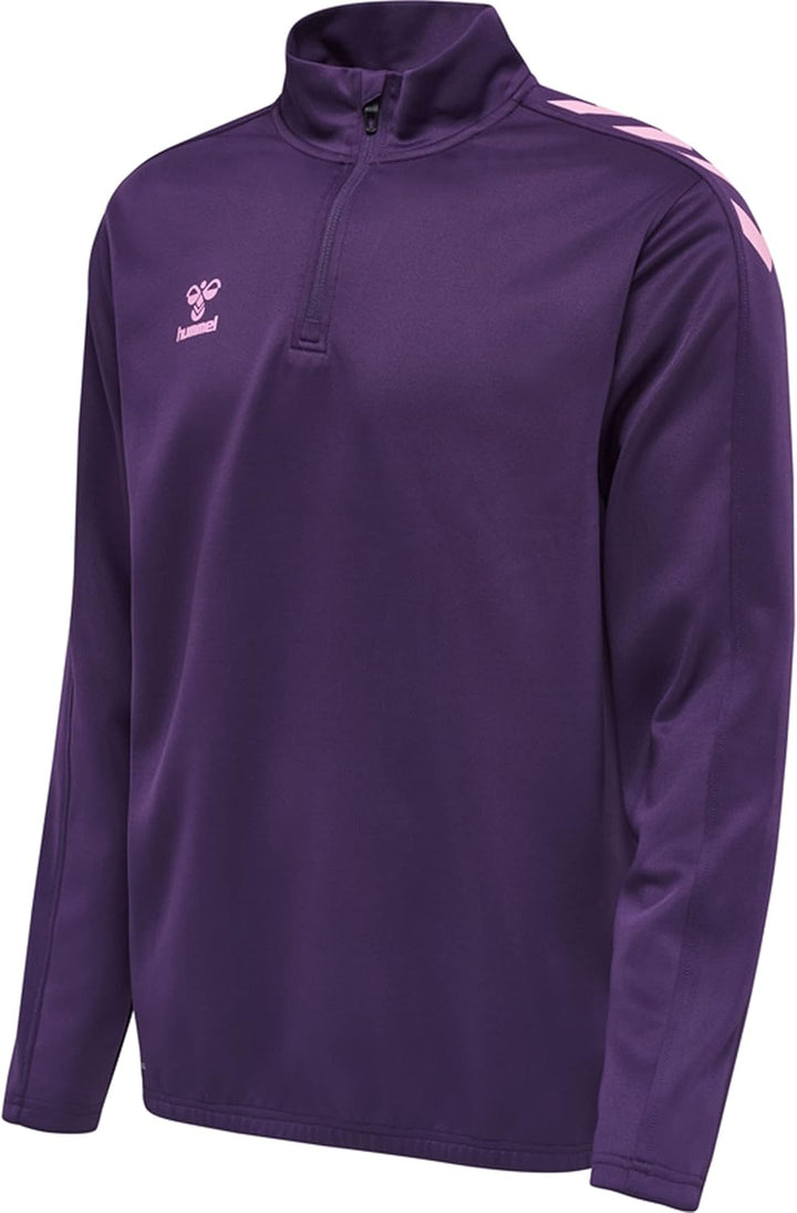 hummel Hmlcore Xk Half Zip Sweat Multisport Sweatshirt Mit Kurzem Reissverschluss Mit Beecool Techno