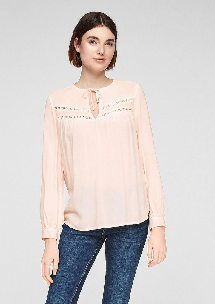 Q/S designed by - s.Oliver Damen Bluse 38 Spring Rose, 38 Spring Rose